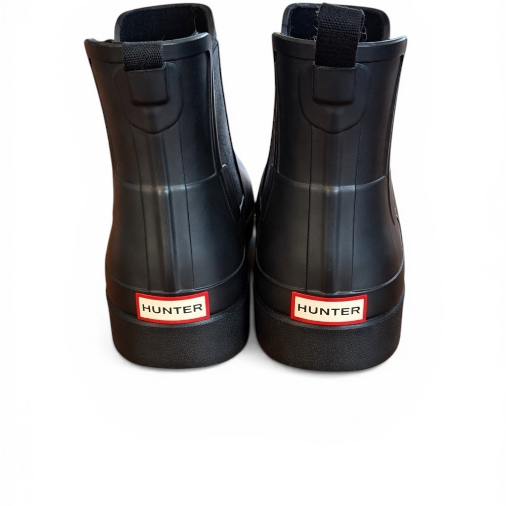 Hunter Black Chelsea Rain Boots - Picture 2 of 4